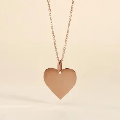 Histoire d'Or Pendentif Lisa Or Rose* Bijoux Personnalisés|Pendentifs