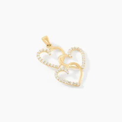 Histoire d'Or Pendentif Lovely Or Jaune Oxyde De Zirconium