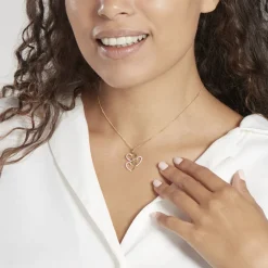 Histoire d'Or Pendentif Lovely Or Jaune Oxyde De Zirconium