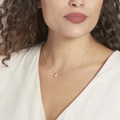 Best Histoire d'Or Pendentif Mabila Or Jaune Oxyde De Zirconium