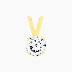 Discount Histoire d'Or Pendentif Mabila Or Jaune Oxyde De Zirconium
