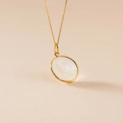 Clearance Histoire d'Or Pendentif Marie Or Jaune Nacre