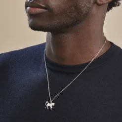 Clearance Histoire d'Or Pendentif Matahina Argent Blanc