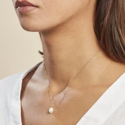 Histoire d'Or Pendentif Melody Or Jaune Perle De Culture* Pendentifs|Pendentifs