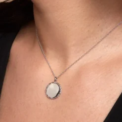 Histoire d'Or Pendentif Molya Argent Blanc* Bijoux Personnalisés|Pendentifs