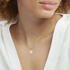 Clearance Histoire d'Or Pendentif Or Jaune Astraea Oxyde De Zirconium