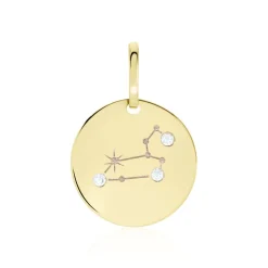 Histoire d'Or Pendentif Or Jaune Astraea Oxyde De Zirconium* Pendentifs|Pendentifs