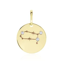 Histoire d'Or Pendentif Or Jaune Astraea Oxyde De Zirconium* Pendentifs|Pendentifs