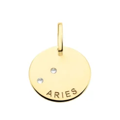 Hot Histoire d'Or Pendentif Or Jaune Astraea Oxyde De Zirconium