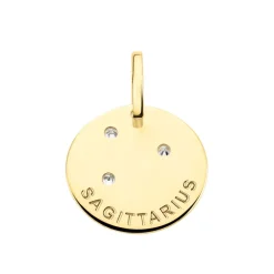 Sale Histoire d'Or Pendentif Or Jaune Astraea Oxyde De Zirconium