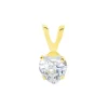 Discount Histoire d'Or Pendentif Or Jaune Oxyde