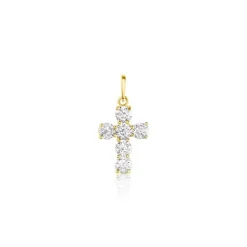 Histoire d'Or Pendentif Or Jaune Sebastian Oxyde De Zirconium* Pendentifs|Pendentifs