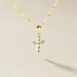 Histoire d'Or Pendentif Or Jaune Stanley Emeraude* Pendentifs|Pendentifs