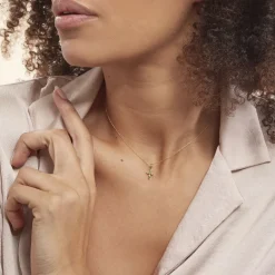 Histoire d'Or Pendentif Or Jaune Stanley Emeraude* Pendentifs|Pendentifs