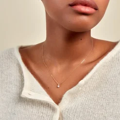 Histoire d'Or Pendentif Orsolya Or Jaune Oxyde De Zirconium* Pendentifs|Pendentifs