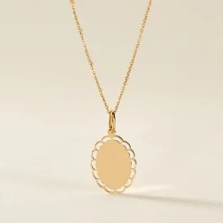 New Histoire d'Or Pendentif Ove Or Jaune