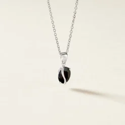 Histoire d'Or Pendentif Prudencia Or Blanc Saphir* Pendentifs|Pendentifs