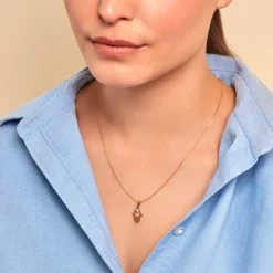 Histoire d'Or Pendentif Savine Plaqué Or Jaune Oxyde De Zirconium* Pendentifs|Pendentifs