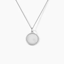 New Histoire d'Or Pendentif Sunny argent blanc