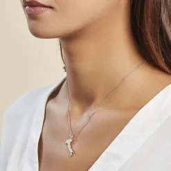 Histoire d'Or Pendentif Thea Argent Blanc* Bijoux Personnalisés|Pendentifs