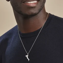 Histoire d'Or Pendentif Thea Argent Blanc* Bijoux Personnalisés|Pendentifs