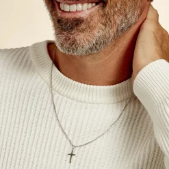 Hot Histoire d'Or Pendentif Tifene Argent Blanc