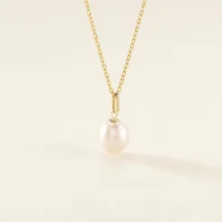 Histoire d'Or Pendentif Yoela Or Jaune Perle De Culture* Pendentifs|Pendentifs