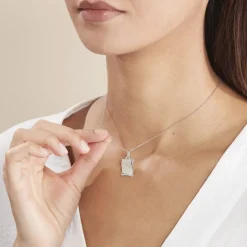 Histoire d'Or Pendentif Zodiaque Parchemin Argent Blanc* Bijoux Personnalisés|Pendentifs