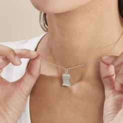 Histoire d'Or Pendentif Zodiaque Parchemin Argent Blanc* Bijoux Personnalisés|Pendentifs