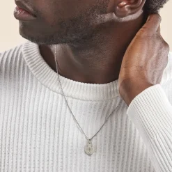 Histoire d'Or Pendentif Zodiaque Rond Argent Blanc* Bijoux Personnalisés|Pendentifs