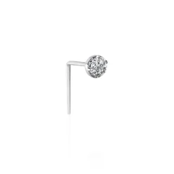 Histoire d'Or Piercing De Nez Demetrie Or Blanc Diamant* Piercings|Autres Bijoux