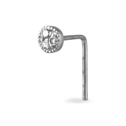 Histoire d'Or Piercing De Nez Demetrie Or Blanc Diamant* Piercings|Autres Bijoux