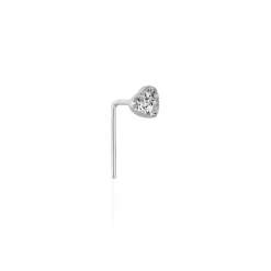 Histoire d'Or Piercing De Nez Demetrie Or Blanc Diamant* Piercings|Autres Bijoux
