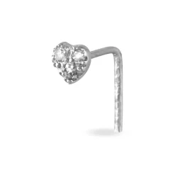 Histoire d'Or Piercing De Nez Demetrie Or Blanc Diamant* Piercings|Autres Bijoux