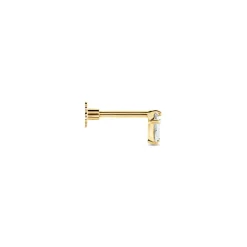 Online Histoire d'Or Piercing D'oreille Or Jaune Artemia Oxyde De Zirconium