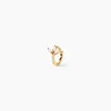 Online Histoire d'Or Piercing D'oreille Unitaire  Cyrano Or Jaune Oxyde De Zirconium