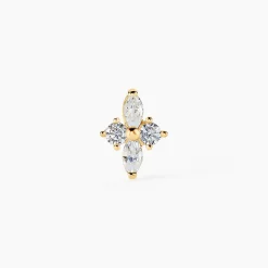 Histoire d'Or Piercing D'oreille Unitaire Eugênia Or Jaune Oxyde De Zirconium* Piercings|Autres Bijoux