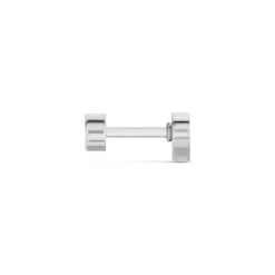 Discount Histoire d'Or Piercing D'oreilles Unitaire Acier Blanc Coos