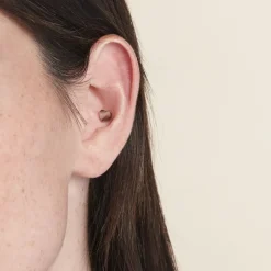 Discount Histoire d'Or Piercing D'oreilles Unitaire Acier Blanc Coos