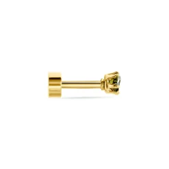 Discount Histoire d'Or Piercing D'oreilles Unitaire Acier Doré Piia Oxyde De Zirconium acier doré oxyde kaki
