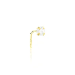 Histoire d'Or Piercing Fethi Serti Griffe 05 or jaune oxyde