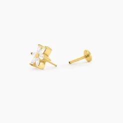 Histoire d'Or Piercing Finna Acier Jaune Oxyde De Zirconium* Piercings|Autres Bijoux