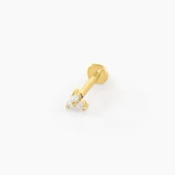 Hot Histoire d'Or Piercing Joye Titane Doré Oxyde De Zirconium