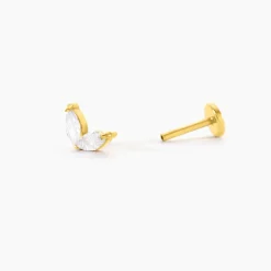 Histoire d'Or Piercing Judie Acier Jaune Oxyde De Zirconium* Piercings|Autres Bijoux