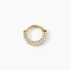 Histoire d'Or Piercing Septum Bettris Acier Jaune Oxyde De Zirconium* Piercings|Autres Bijoux