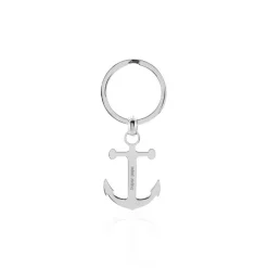 Discount Histoire d'Or Porte Clefs Pamelia Acier Blanc