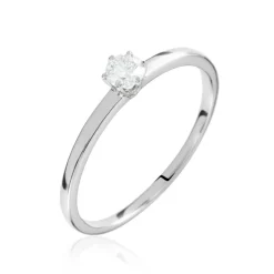 Best Histoire d'Or Solitaire  Natalia Pl Platine Blanc Diamant