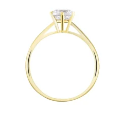 Sale Histoire d'Or Solitaire Or Jaune Laurian Oxyde De Zirconium Blanc or jaune oxyde